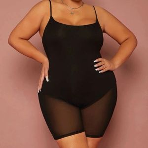 Sheer Leg Unitard